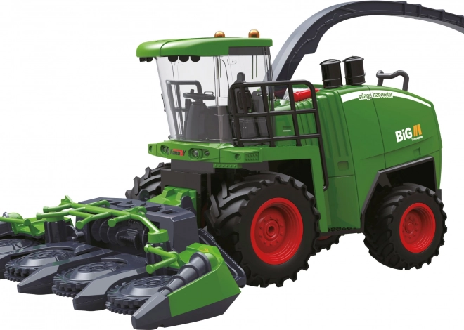 Rokende RC combine op afstandsbediening 28 cm