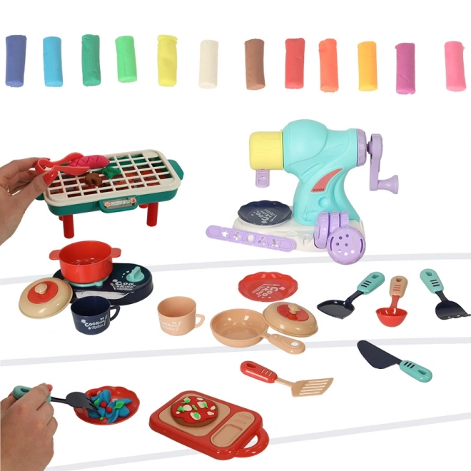 Creatieve set klei voor pasta 44 delen
