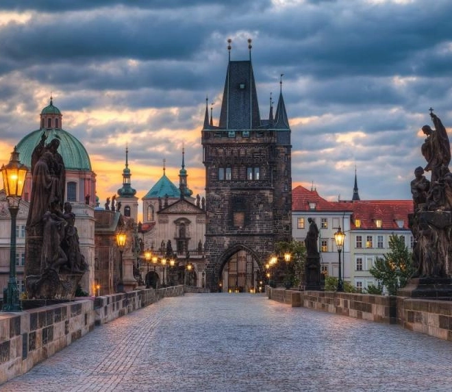 Puzzel Praag – wandeling over de Karelsbrug 1000 stukjes