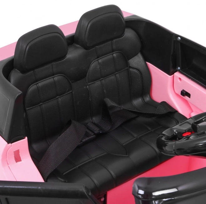 Elektrische auto Land Rapid Racer roze