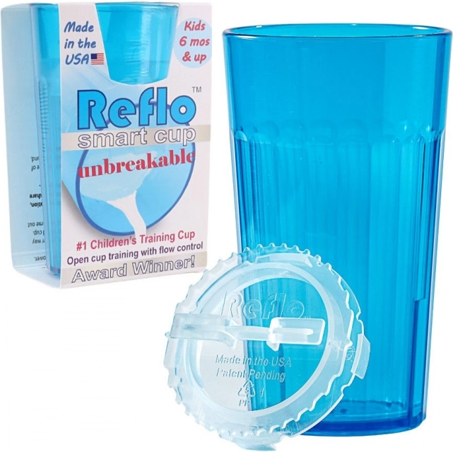 REFLO onbreekbare oefenbeker voor kinderen – blauw