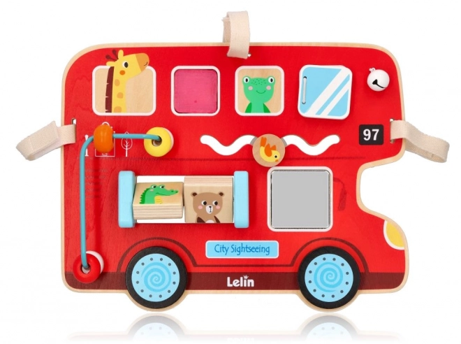 Motorische plank bus Lelin