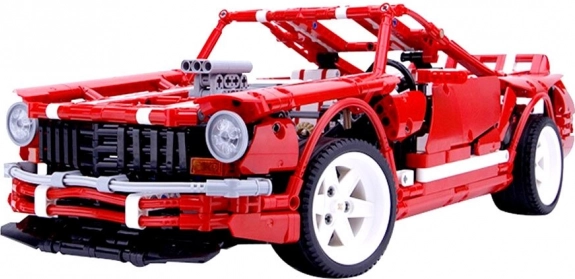 Groot model met brede banden