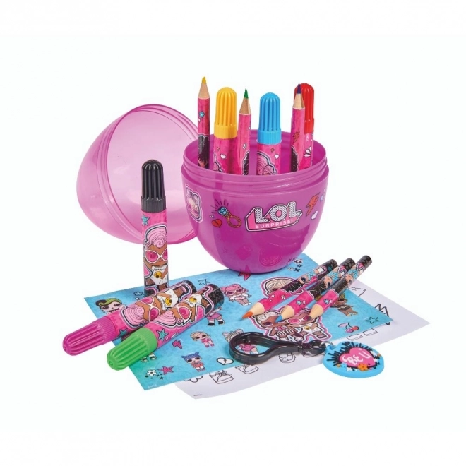 Creatieve set Ei met tekenbenodigdheden LOL Surprise