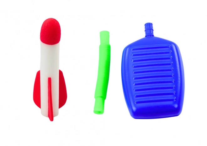 Schuimpomp voor het lanceren van raketten Tuin blauw