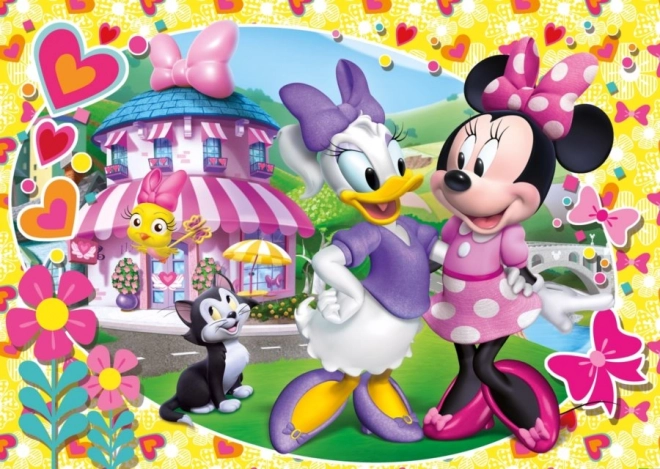 Puzzel 104 stukjes Minnie Happy Helpers