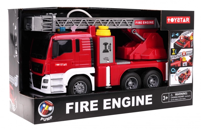 Brandweerwagen met waterfunctie