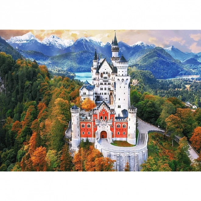 TREFL Puzzel Premium Plus Foto Odyssee: Kasteel Neuschwanstein 1000 stukjes