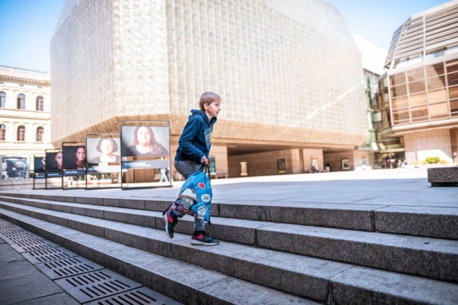 Zak voor schoenen BAAGL Spaceman