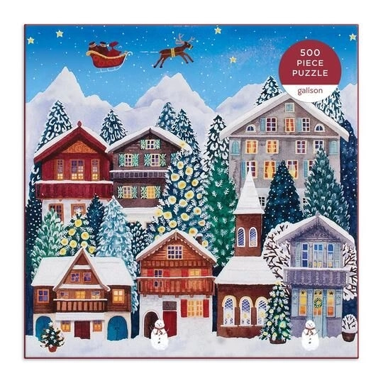 Puzzel kerstdorp 500 stukjes
