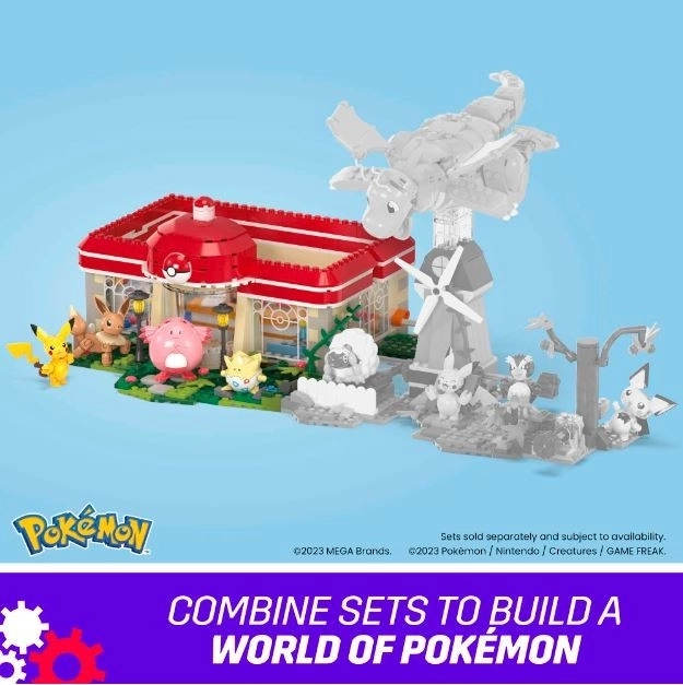 Bouwset Pokémon Boscentrum