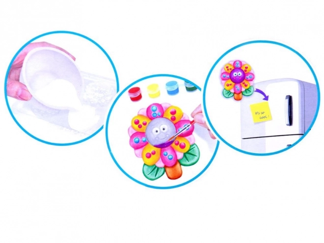 Creatieve set voor het maken van magneten - tuin DIY
