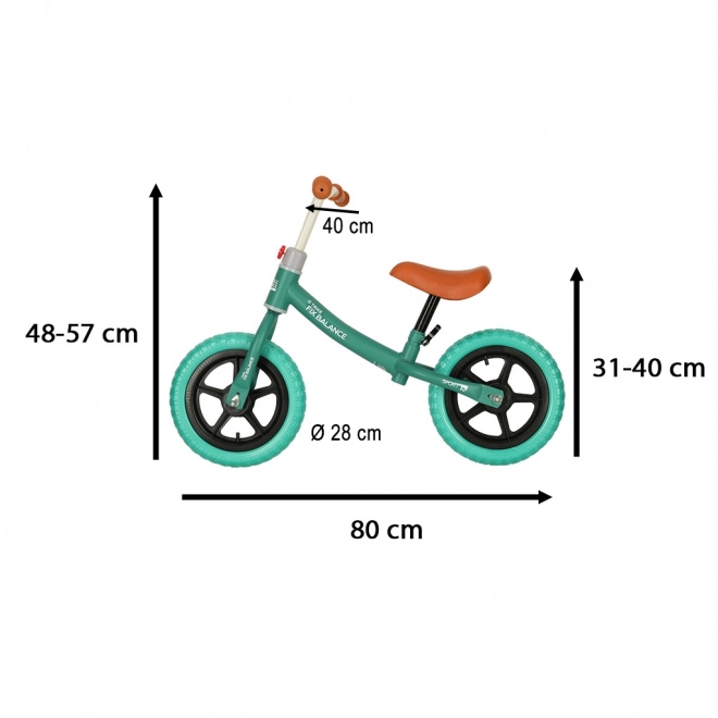 Kinderen fiets - loopfiets Trike Fix Balance – Turquoise