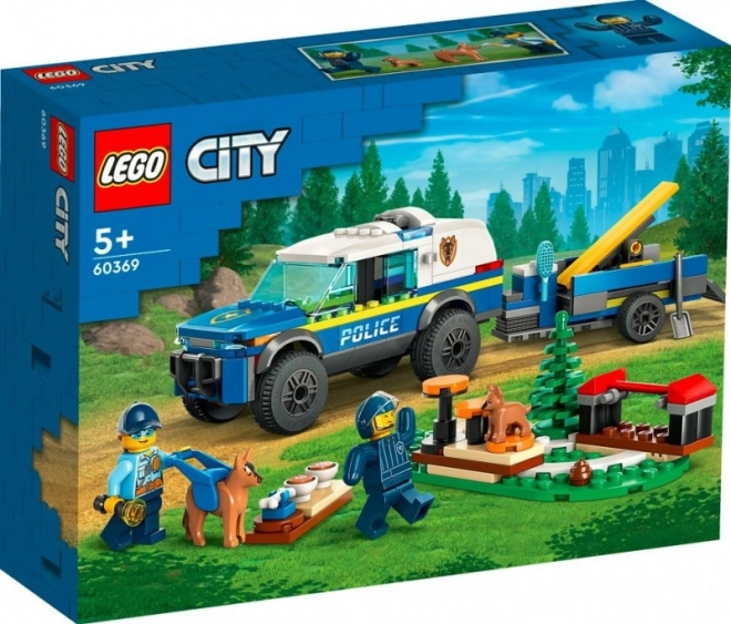 LEGO® City 60369 Mobiele trainingsplaats voor politiehonden