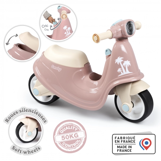 Smoby roze scooter voor kinderen