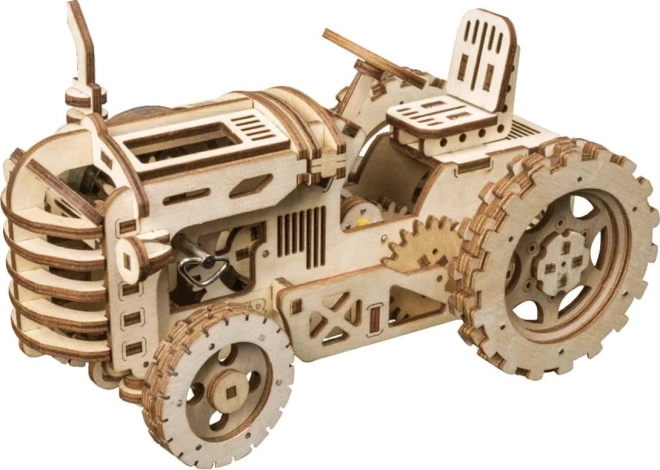RoboTime 3D houten mechanische puzzel Tractor