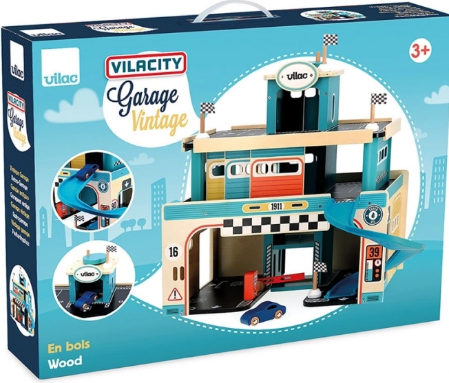 Vilac Houten Vintage Garage Vilacity