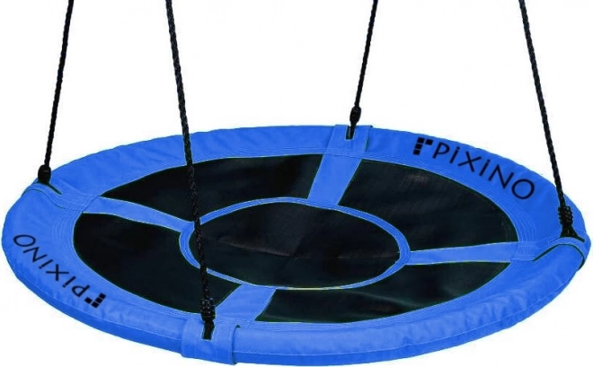 Schommelring ooievaarsnest blauw