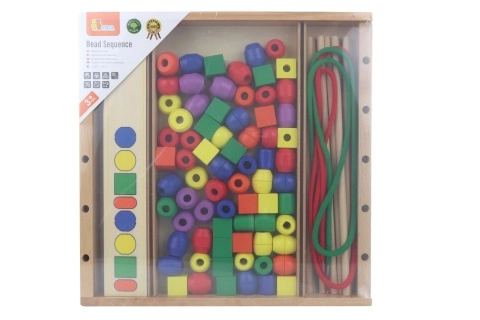 Grote houten kralenset