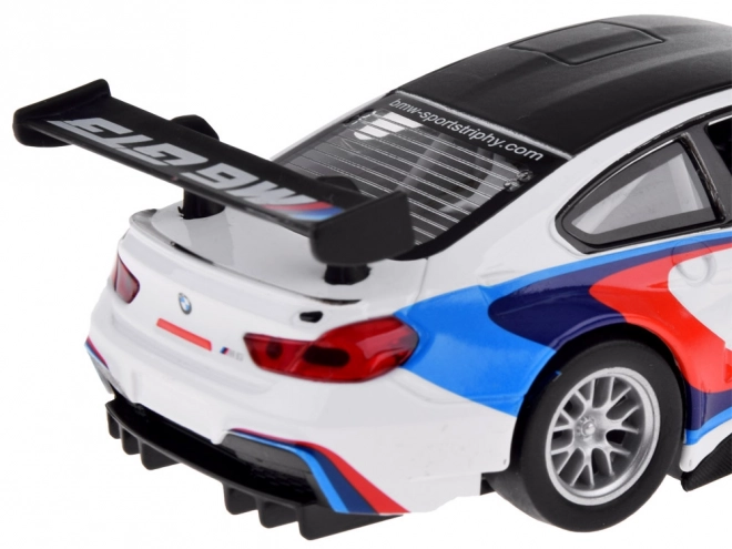 Metalen model van sportauto BMW M6 GT3