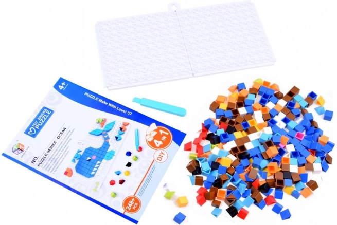 Complete set met basis en hulpmiddel