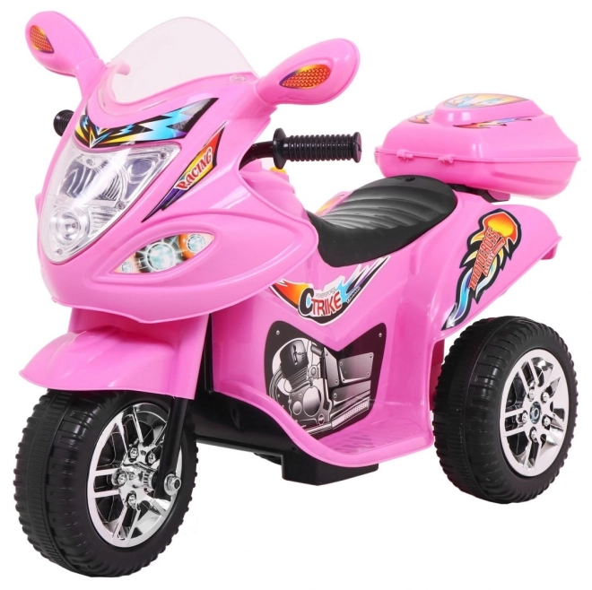 Trike BJX-088 elektrische motorfiets + geluiden + lichten – Roze