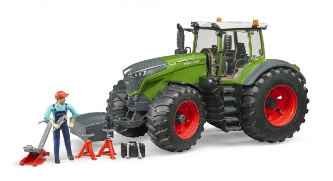 Bruder Tractor Fendt 1050 Vario met monteur en gereedschap 1:16