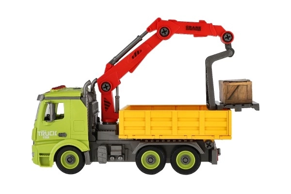 Schroefbouw auto met licht en geluid