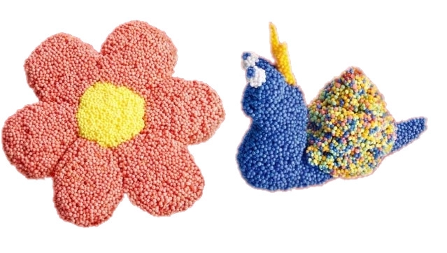 PlayFoam® Modelinaglom / Klei bolletjes 4 kleuren