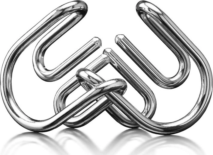 Metalen en houten puzzels voor een scherpe geest