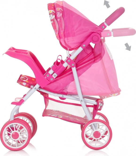 CHIPOLINO Sportieve poppenwagen Dolly Unicorns