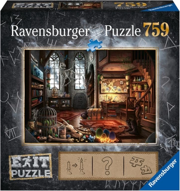 Ravensburger Puzzel Exit: Drakenlaboratorium 759 stukjes