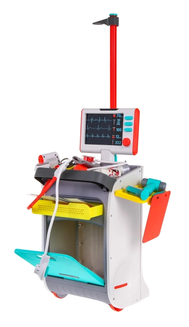 Interactieve EKG/RTG-monitor