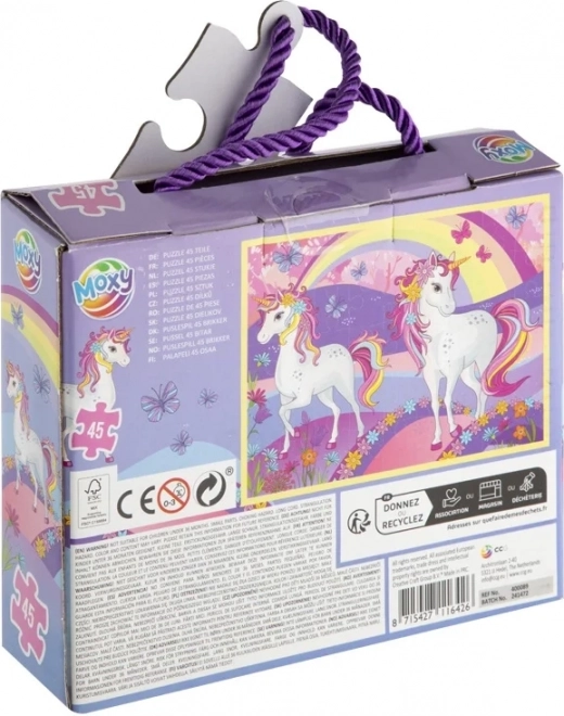 MOXY Puzzel Eenhoorn 45 stukjes