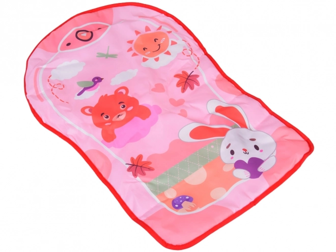Roze educatieve mat speelgoed voor baby's 3-in-1
