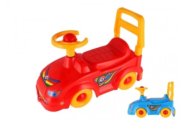 Plastic loopauto voor kinderen