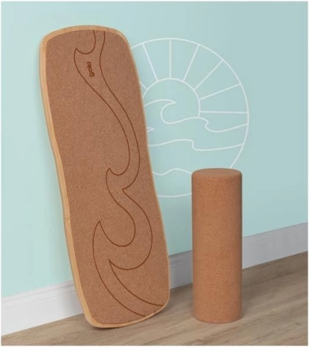 Antislip kurkoppervlak voor een zekere stand