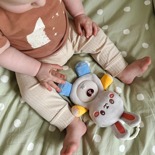 Zacht pluche en veilige afwerking