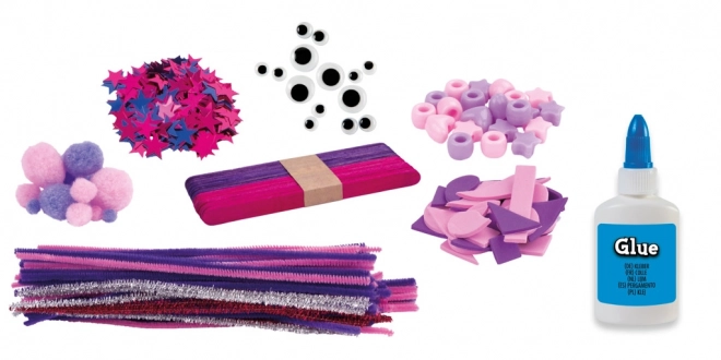 Grote creatieve doos roze