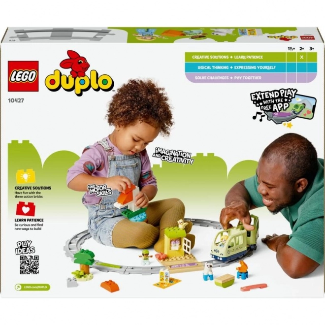 Zomervakantieavontuur met interactieve DUPLO-trein
