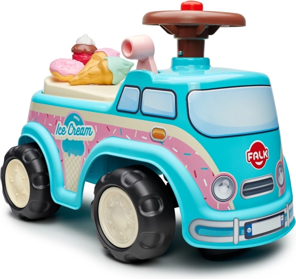 Loopauto voor kinderen IJsverkoper met accessoires