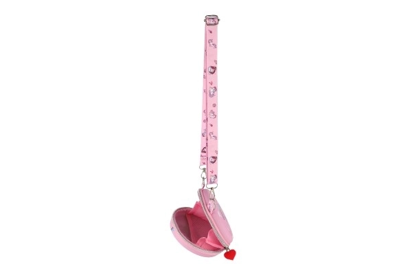 Tas/Portemonnee eenhoorn kind met koord stof 14cm in zak