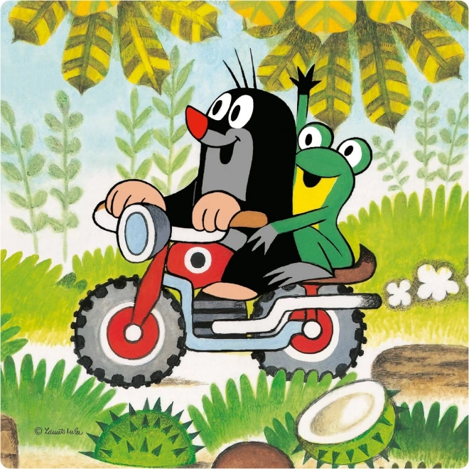 Krtek op de weide 3-5 baby puzzel