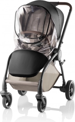 Regenhoes voor kinderwagen RIO – universele bescherming tegen regen en wind