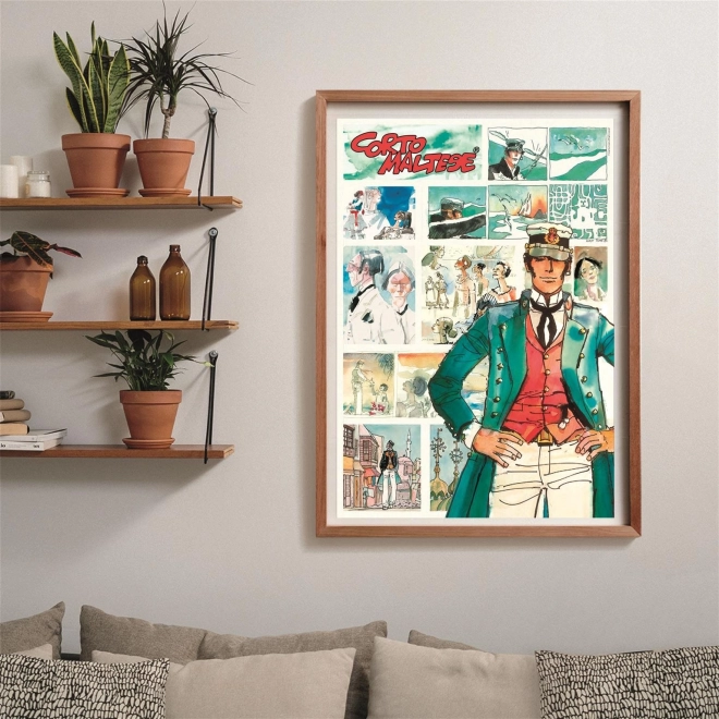 Puzzel 1000 stukjes Corto Maltese: Avontuurlijke Zeeman
