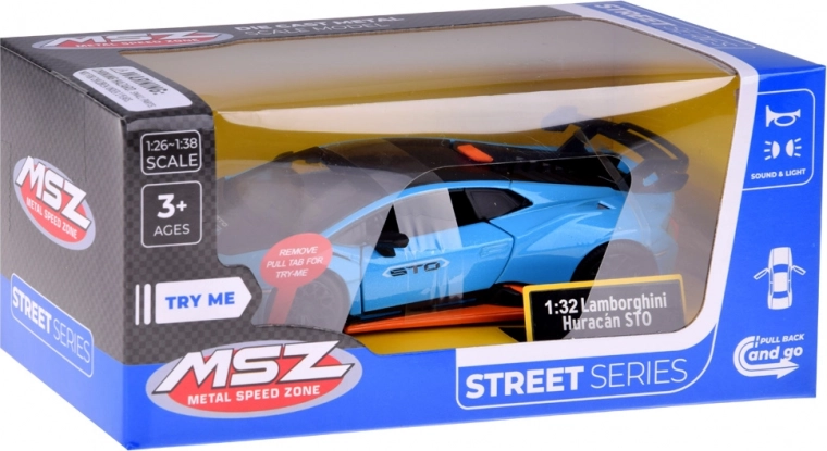 Lichten en geluiden als een echte supersportwagen