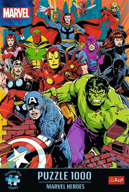 TREFL Puzzel Premium Plus Marvel: Marvel Helden 1000 stukjes