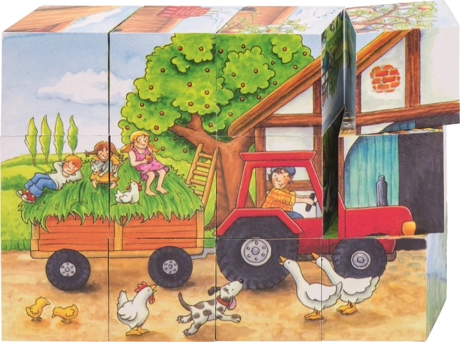 6 vrolijke boerderijafbeeldingen