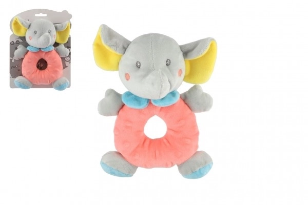 Pluchen rammelaar Olifant voor baby’s