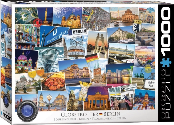 EUROGRAPHICS Puzzel Wereldreiziger Berlijn 1000 stukjes